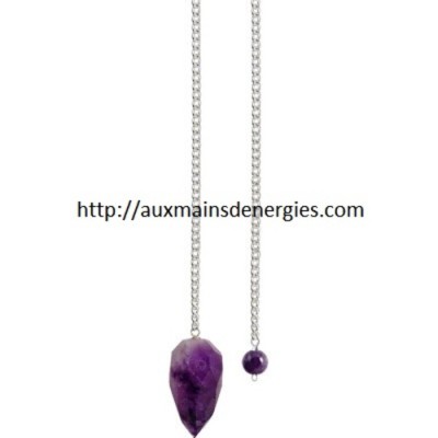 PENDULE FACETTES AMETHYST 