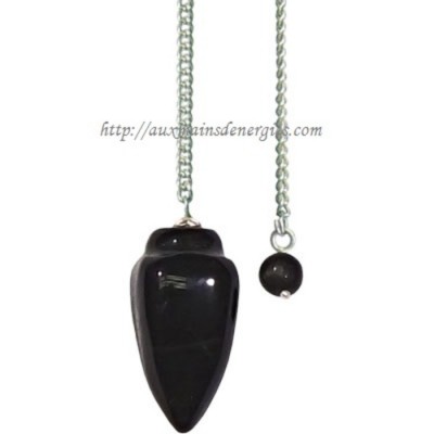 PENDULE GEMME - NOIR ONYX  