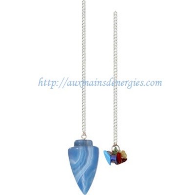 PENDULE GEMME - ONYX BLEU  COPEAU 