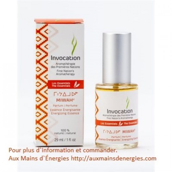 Parfum MIWAH - Invocation – Encens liquide naturel 29 ml