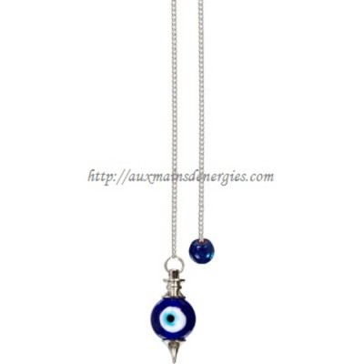 PENDULE SÉPHOROTON-PLAQUÉ NICKEL/OEIL DE...
