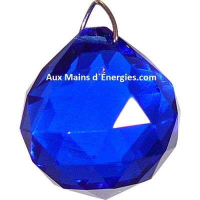 BOULE DE CRISTAL 30MM SAPPHIRE