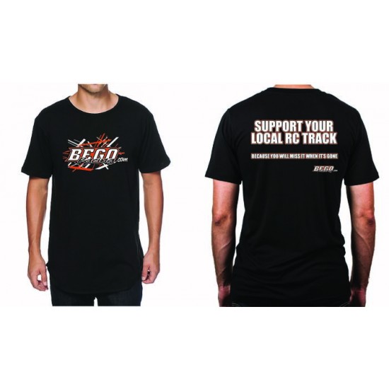 Bego Racing T-shirt Noir 2018