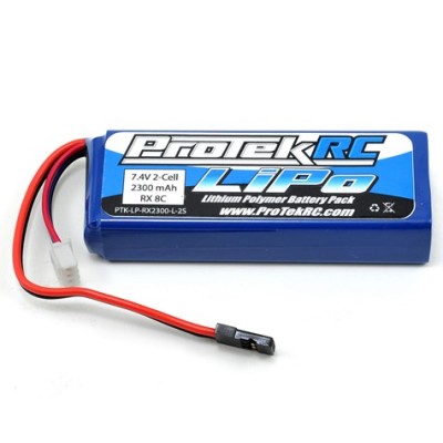 Batterie ProTek RC LiPo Récepteur (7.4V /...