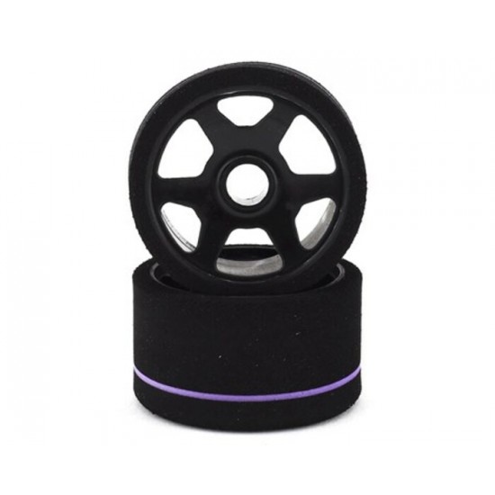 Pneu BSR 1/12 Spec, roue avant, Violet (2)