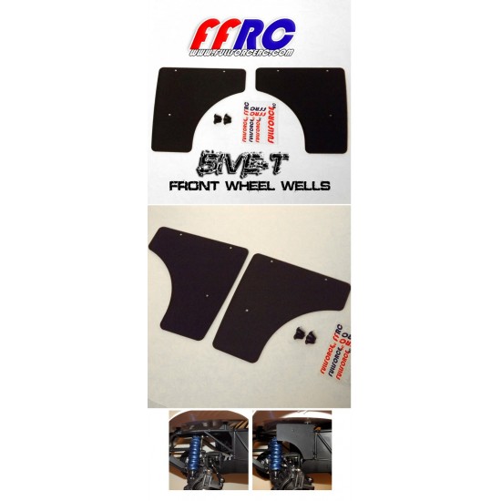 Cuvettes de roue avant FullForce RC Losi 5IVE-T...