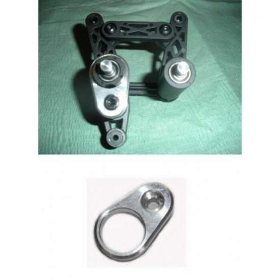 Support de ressort de seuil Servo Saver Baja 5B /...