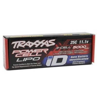 Traxxas 3S "Power Cell" 25C LiPo Batterie w/iD Traxxas Connecteur (11.1V/5000mAh)