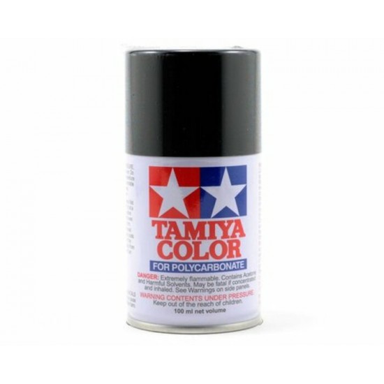 Peinture en aérosol de Lexan noir Tamiya PS-5 (3 oz)