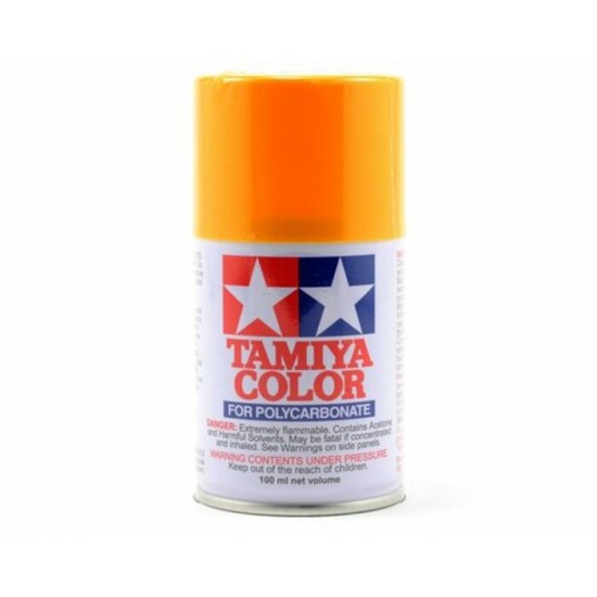 Peinture en aérosol de Lexan Tamiya PS-19 jaune camel (3 oz)