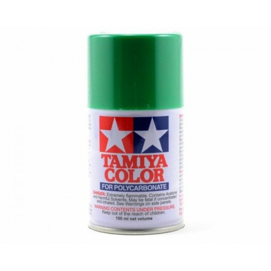 Peinture en aérosol de Lexan Tamiya PS-25 vert vif (3 oz)