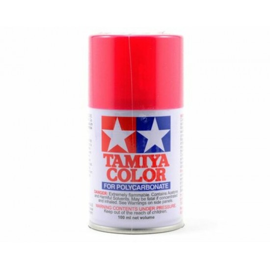 Peinture aérosol Lexan Tamiya PS-33 rouge cerise (3 oz)