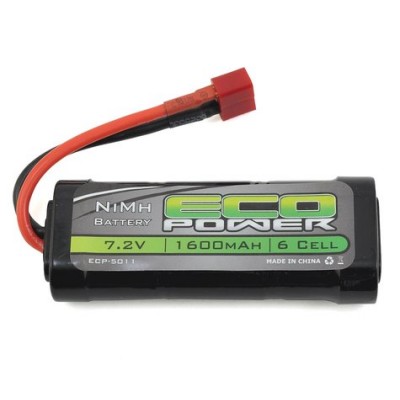 Batterie EcoPower 6-Cell NiMH 2/3A Stick Battery...