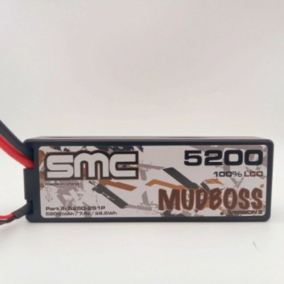 Mudboss V2 7.4V 5200mAh 50C Hardcase