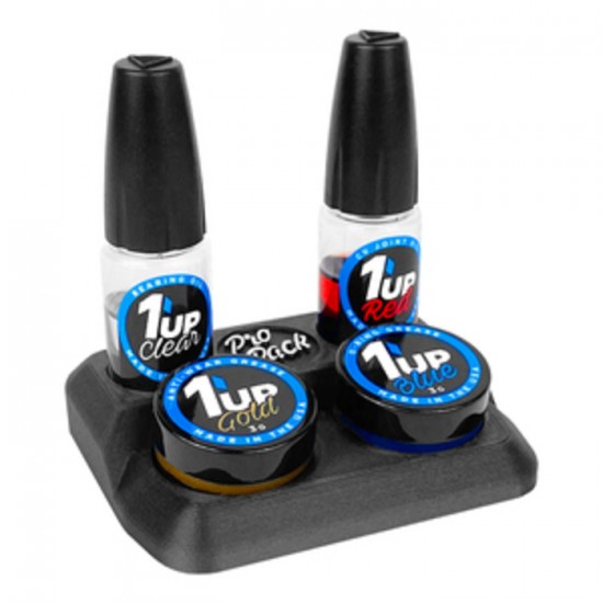 1UP Racing Grease & Oil Lubricant Pro Pack avec...