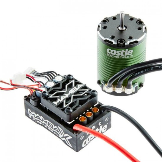 Castle Creations Mamba X 1/10 Brushless Combo w/1406 Sensored Motor (6900kV)