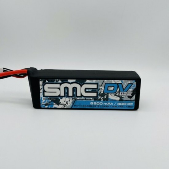 SMC RACING True Spec DV Extreme 14.8V 6900mAh 135C G10 Protection Plates 