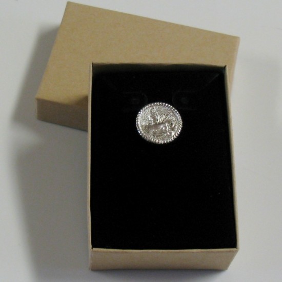 Épinglette "Espoir", bouton, en argent sterling .925