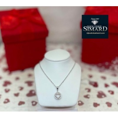 Chaine et pendentif or 10 k Chaine et pendentif or 10 k
