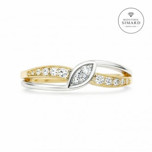 Bague à diamants 