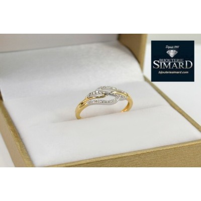 Bague à diamants 