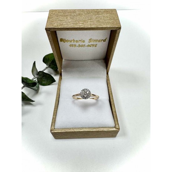 Bague à diamants 