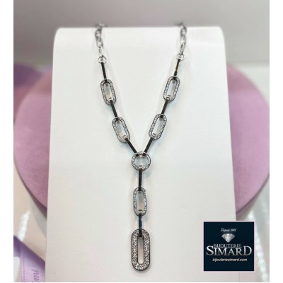 Chaine et pendentif acier inoxydable 