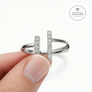 Bague à diamants