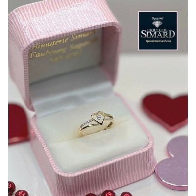 Bague à diamants