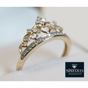Bague à diamants 
