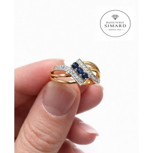 Bague à diamants