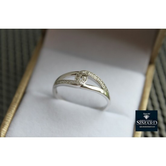 Bague 10 k cz Bague 10 k cz