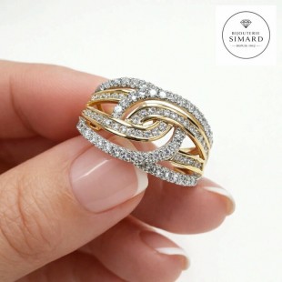 Bague à diamants 