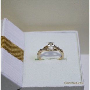 Bague en or 10 k 
