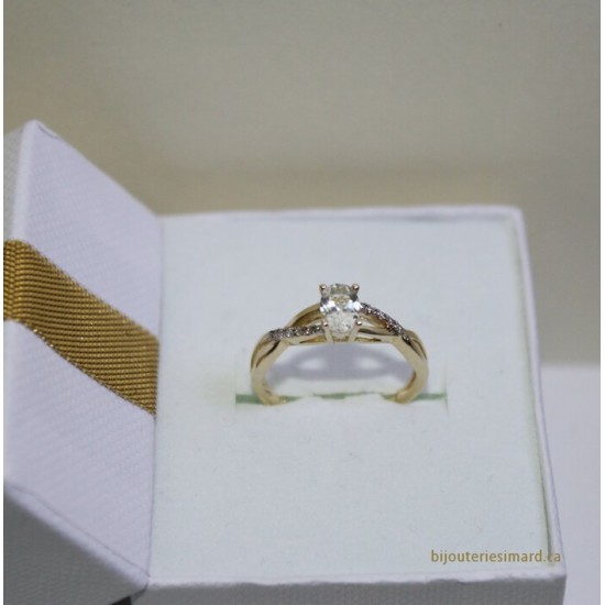 Bague en or 10 k 
