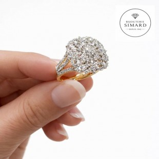 Bague à diamants 