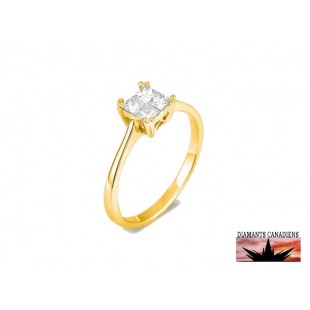 Bague à diamants 