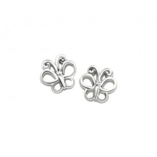 Boucles oreilles papillons 925