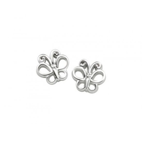 Boucles oreilles papillons 925