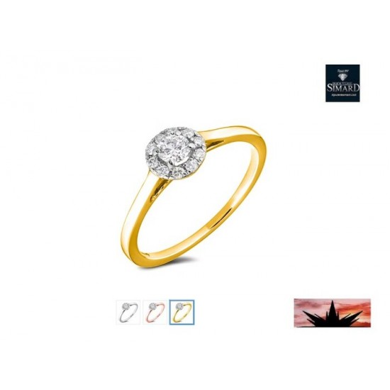 Bague à diamants 