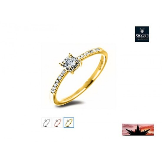 Bague à diamants 