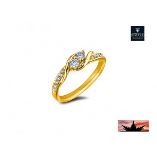 Bague à diamants 