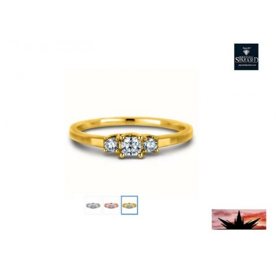 Bague à diamants 
