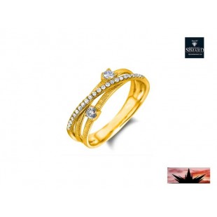 Bague à diamants 