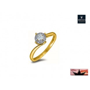 Bague à diamants 