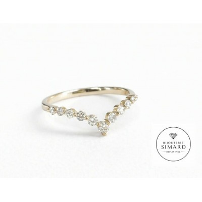 Bague à diamants 