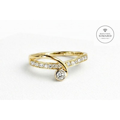 Bague à diamants 
