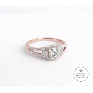 Bague à diamants 