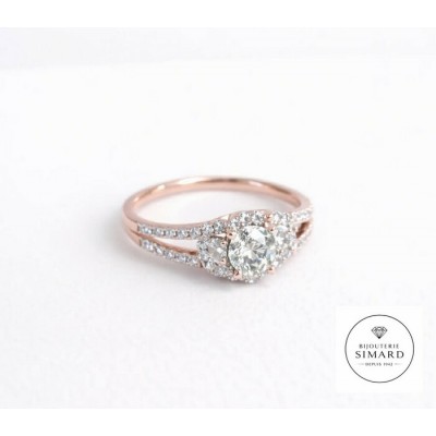 Bague à diamants 