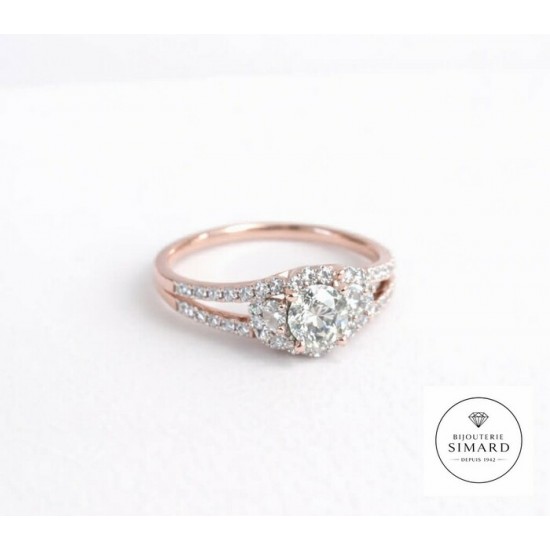 Bague à diamants 